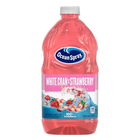 Ocean Spray White Cran-Strawberry Juice Drink 64 Fl oz