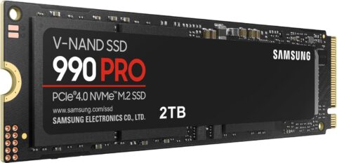 Samsung 990 PRO 2TB NVMe M.2 PCIe Gen4 SSD – High-Speed Internal Solid State Drive