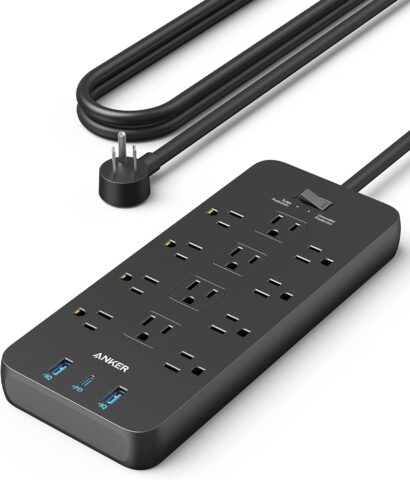 Anker power strip with 12 AC outlets, USB-C, and USB-A ports deal on Amazon.