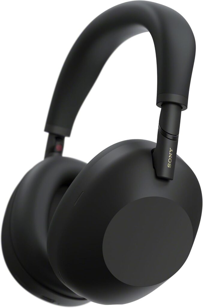 Sony WH-1000XM6 wireless noise canceling headphones in black on Amazon