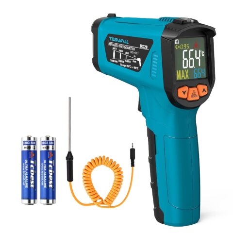 Tilswall W300 non-contact laser infrared thermometer with probe deal on Amazon