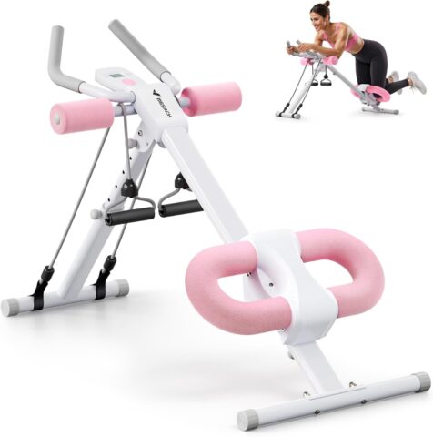 Merach adjustable ab trainer machine deal on Amazon