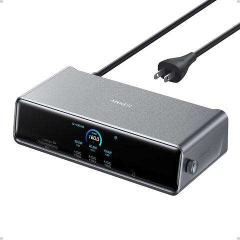 Anker Prime DL7400 14-in-1 triple display docking station with DisplayLink deal on Amazon.