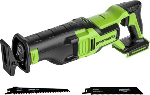 Greenworks 24V cordless reciprocating saw on sale at Amazon